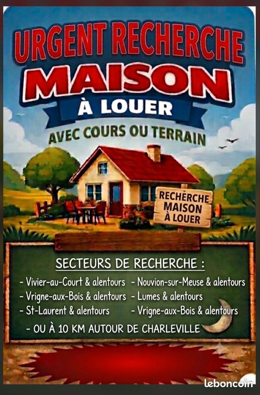 Maison 5 pièces 5 m² · à Lumes · 5 m² · 650 €/mois