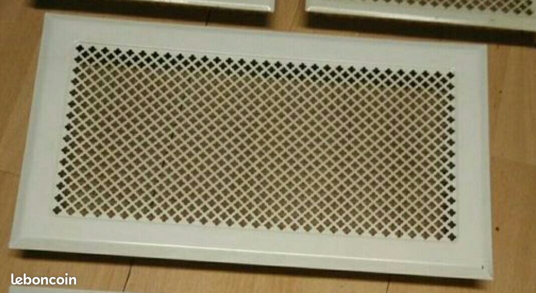 1 grille obturable rectangulaire pour caisson cheminée (image 1)