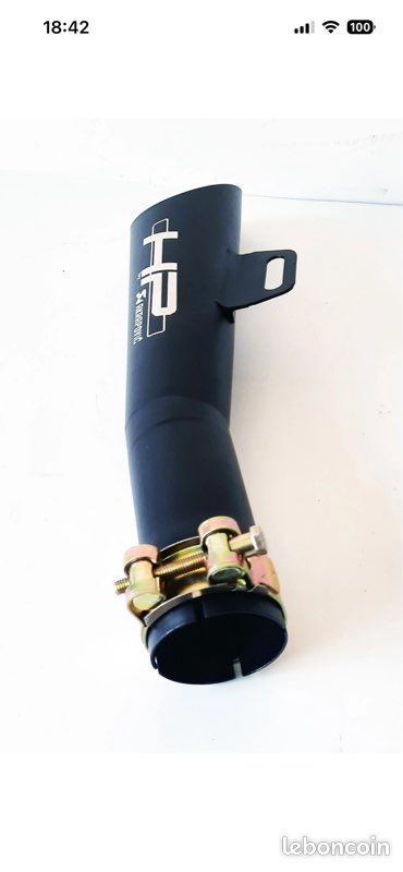 HP AKRAPOVIC Silencieux de tuyau d'échappement universel pour moto (image 1)
