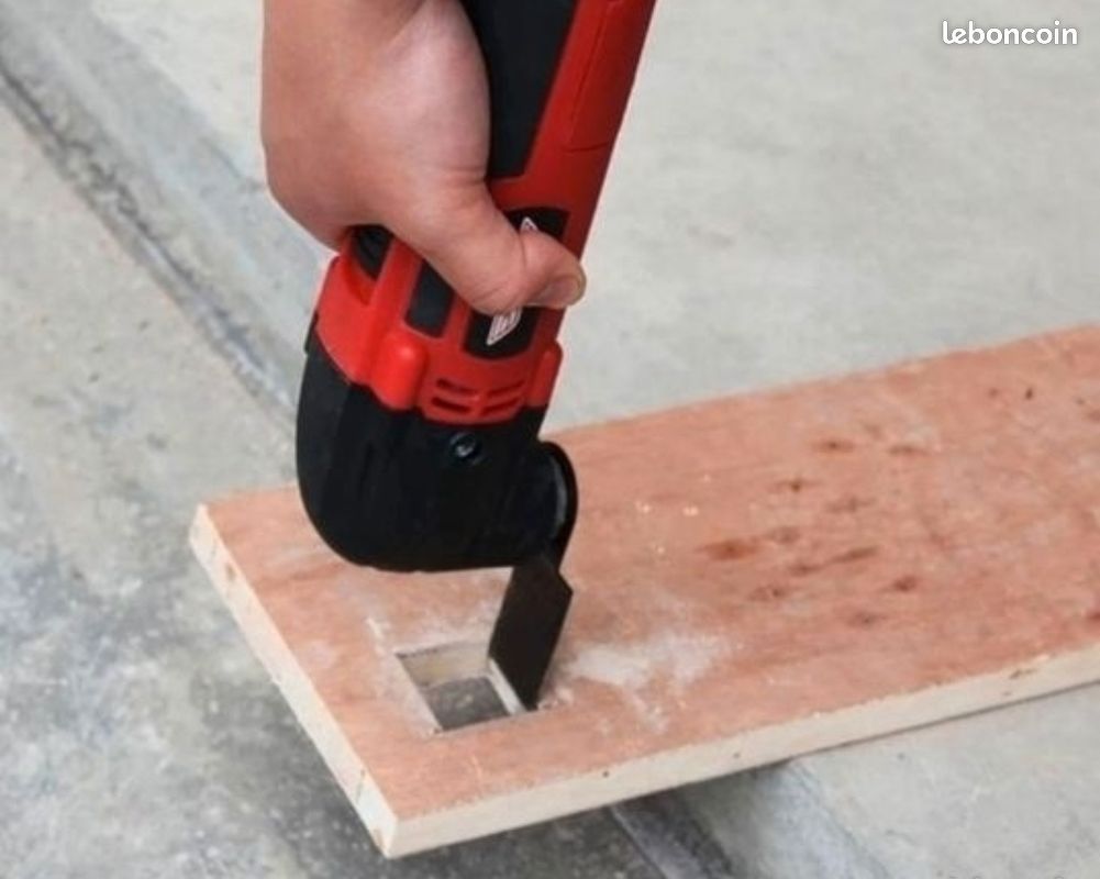 5 lames bois pour outil multifonction - NEUVES (image 2)