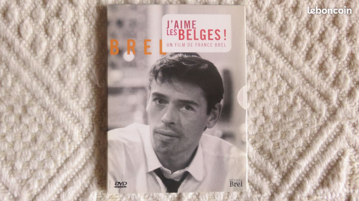 Jacques BREL . DVD . J'aime les BELGES (image 1)
