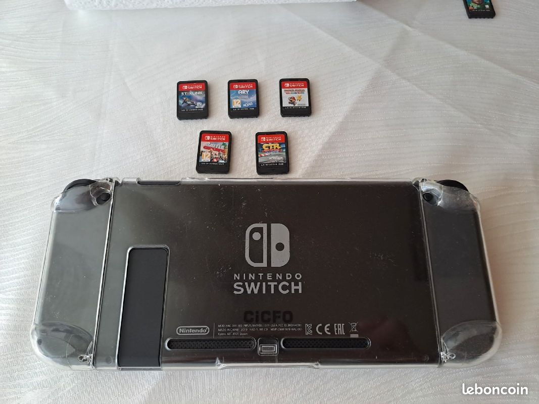 Nintendo switch + jeux et accessoires (image 8)