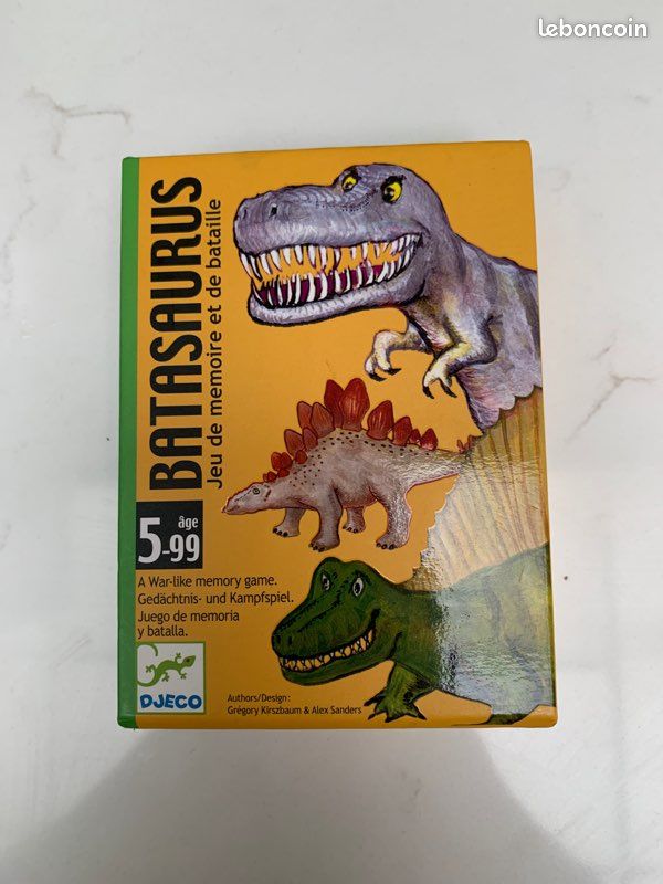 Batasaurus jeu de mémoire et de bataille - Jeux & Jouets