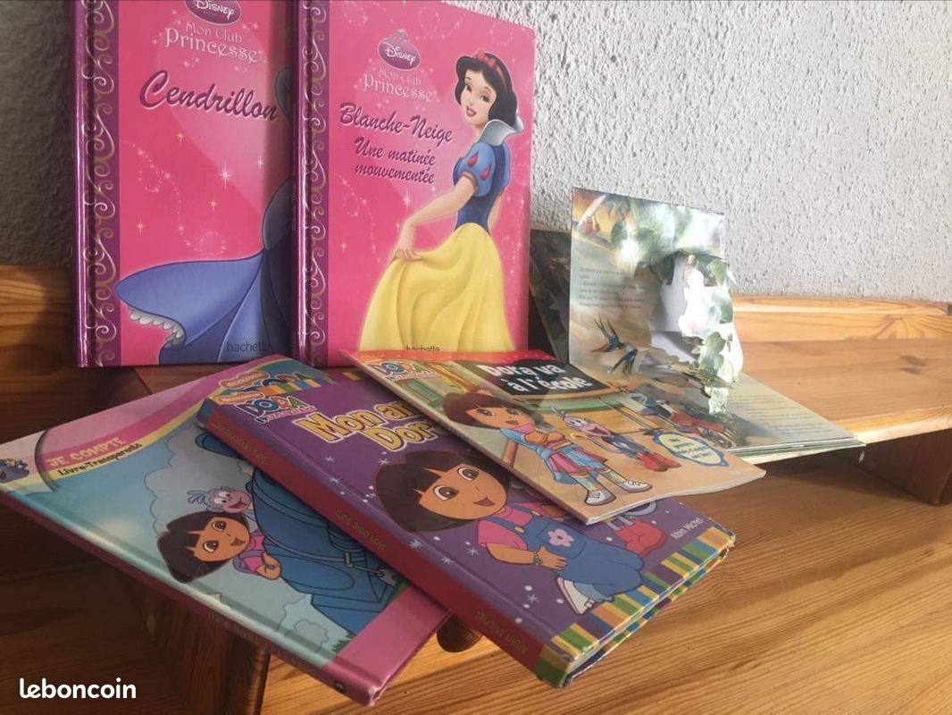 Livres Dora et Disney (image 1)