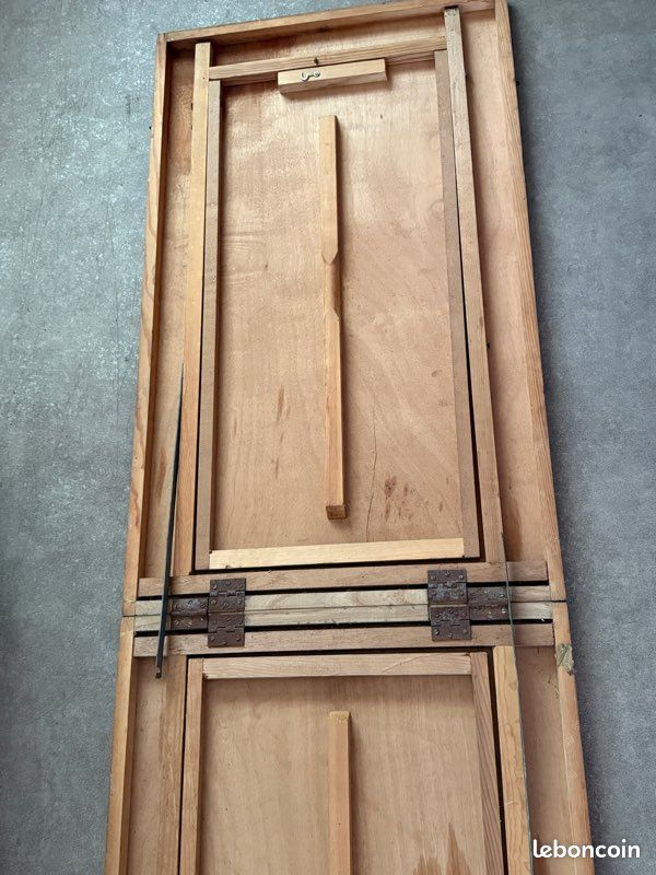 Table de tapissier bois 2m x 60cm + 3 outils (Excellent état) (image 5)