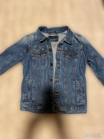 Veste En Jean Fille Limited Too Taille M - Bleu, Manches Longues, Très Bon état