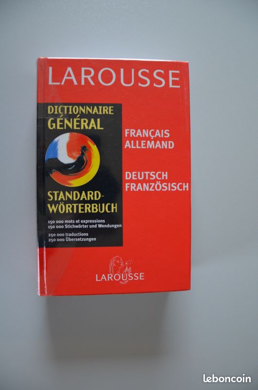 Dictionnaire général Larousse français allemand (image 1)