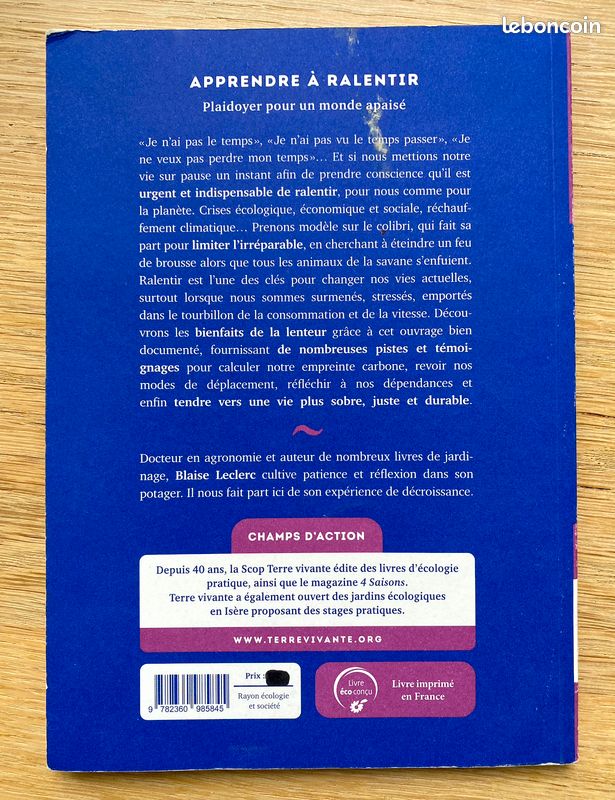 Apprendre à ralentir - Blaise Leclerc (image 2)