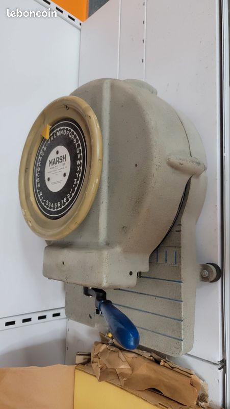Machine à Pochoir Industrielle MARSH - Modèle R 1 (image 1)