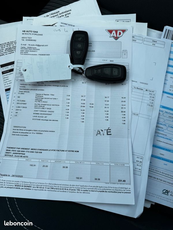 Ford C-max 1.6 SCTI 150 CV S&S ECOBOOST TITANIUM DISTRIBUTION EFFECTUÉE (image 29)