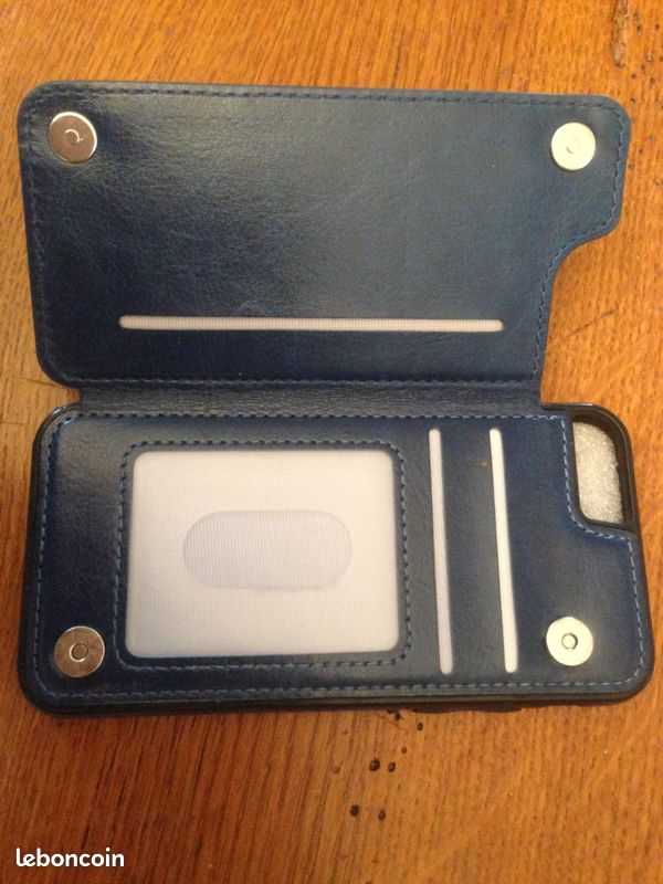 Coque bleue pour iphone 7 (image 6)
