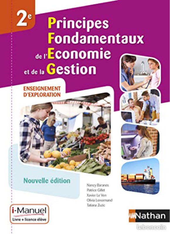 Principes fondamentaux économique et gestion. Nathan (image 1)
