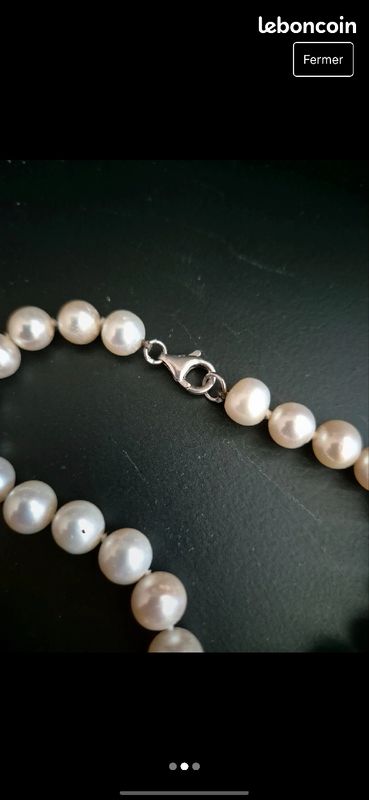 Authentique collier de perles (image 2)