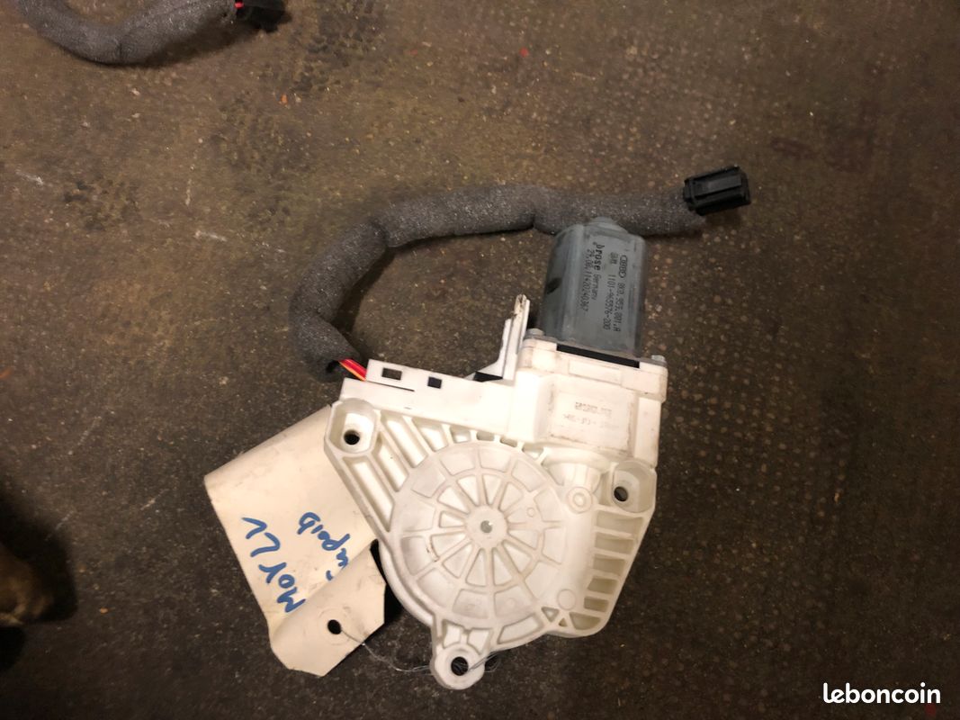 Moteur De Lève-vitre Avant Gauche AUDI A4 A5 A6 - Réf. 8K0959801A - Marque Brose, Occasion Fonctionnel