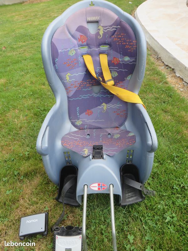 Porte bébé pour vélo avec2 fixations (image 1)