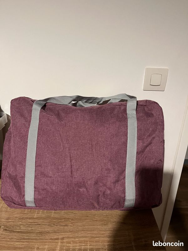 Sac de voyage "cabine" mauve (image 2)
