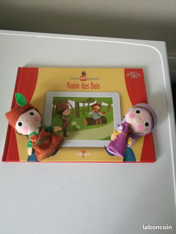 Livre Robin des Bois avec marionnettes (image 1)