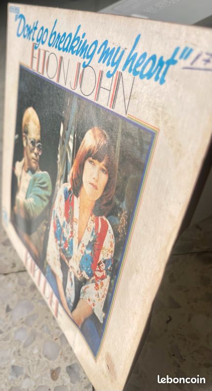 Don't Go Breaking My Heart Elton John & Kiki Dee 1976 45T vinyle (image 2)