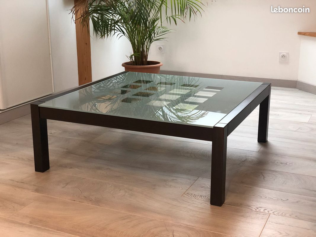Table basse wengé (image 1)
