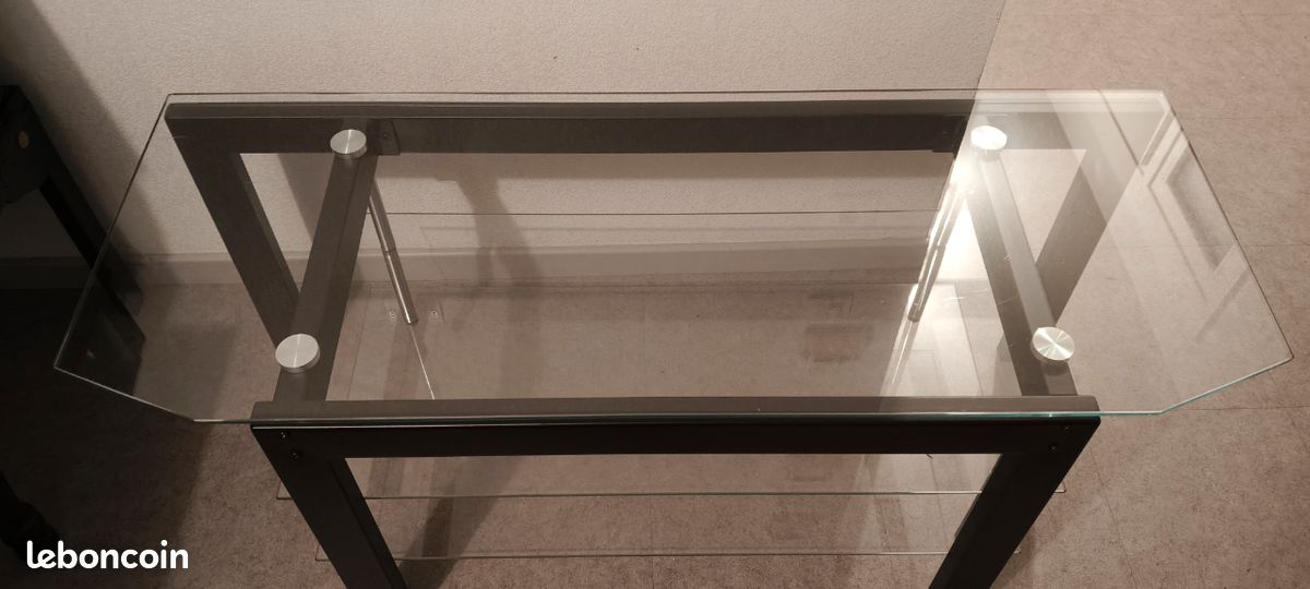 Meuble TV en verre (image 2)