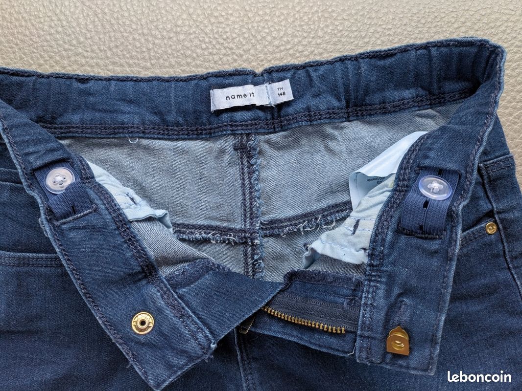 Short jean fille Name it 11 ans / 146 cm (image 3)