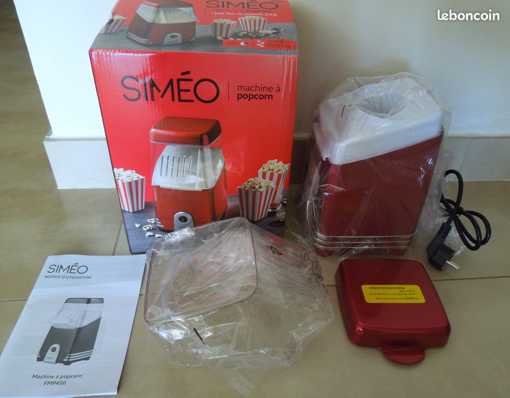 Machine à Pop Corn Simeo - Électroménager