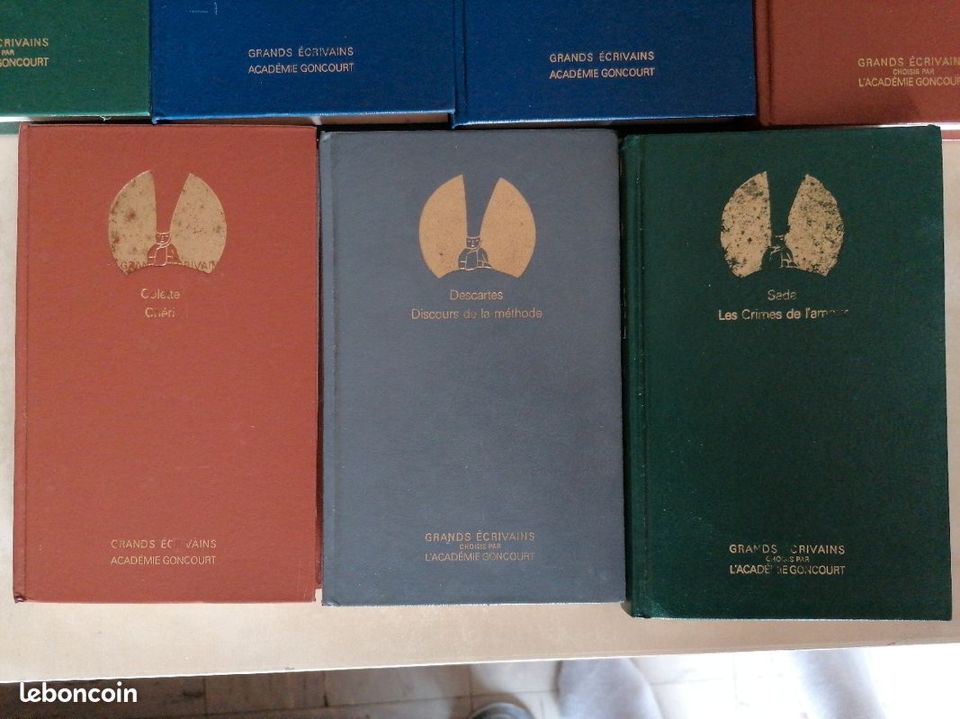 Lot 11 classiques de la littérature, collection Grands Écrivains choisis par l'Académie Goncourt (image 2)