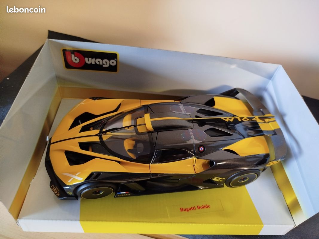 Voiture miniature 1/18 Bugatti Bolide (image 4)