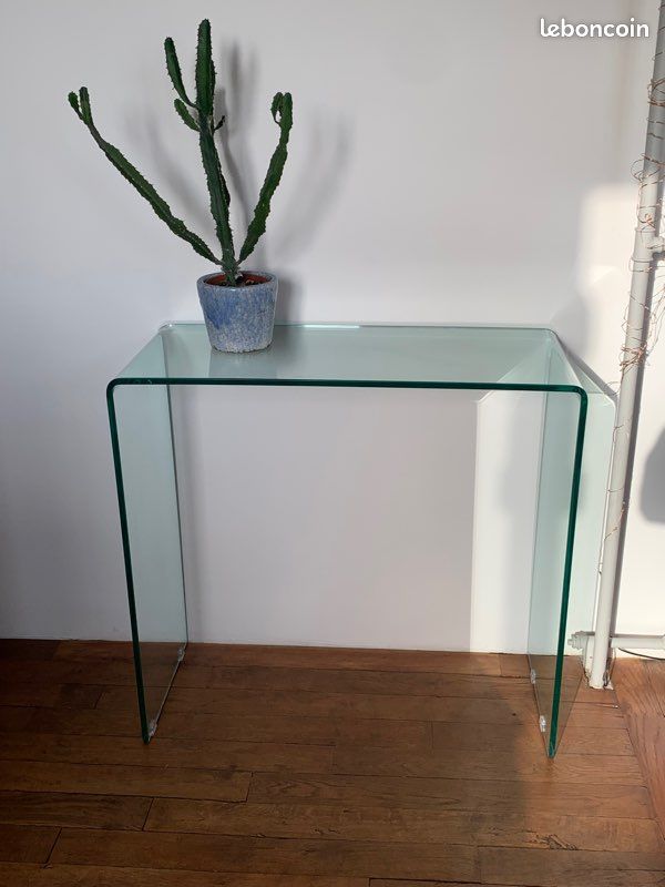 Console en verre trempé (image 1)