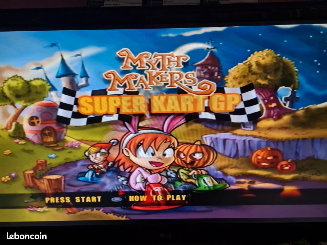 Myth Makers Super Kart GP – PlayStation 2 – Complet – Pal – Bon état