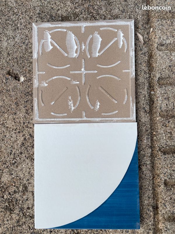 Carrelage pour une pièce 16 m2 Marazzi tappeto blu 2 b sol/revêtement (image 2)