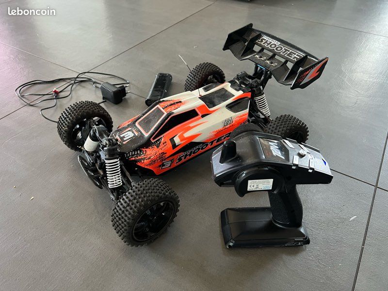 Buggy électrique radiocommandé PIRATE SHOOTER ORANGE 1/10E T2M (image 1)