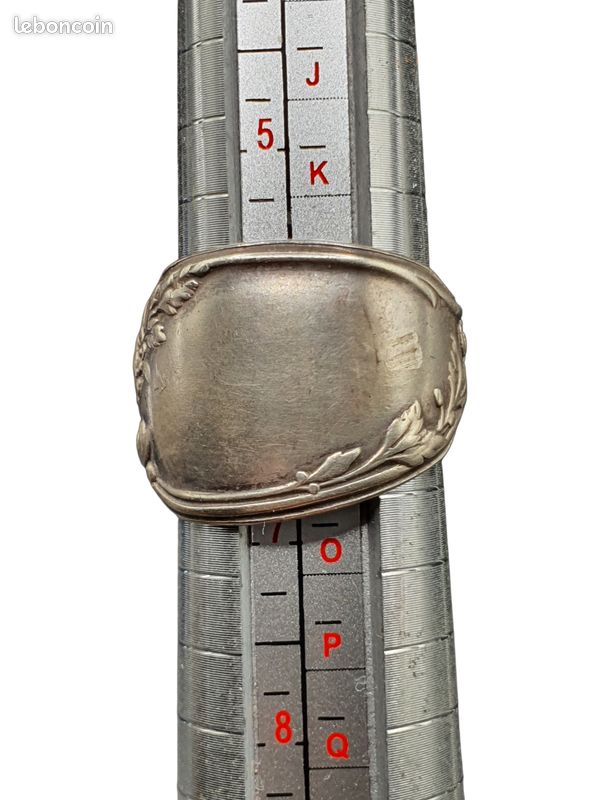 Spoon Rings Argent 950 Millièmes Début XXème (image 7)