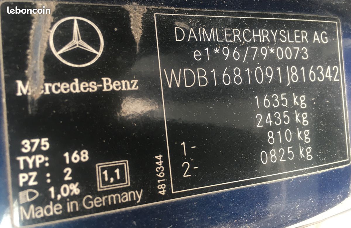 Porte Arrière Gauche D'occasion Pour Mercedes-Benz 300 E-24 (1984) – État Vérifié, Prêt à Monter
