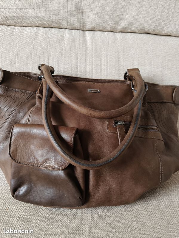 Ikks - sac cabas The Fisherboy taupe (image 5)