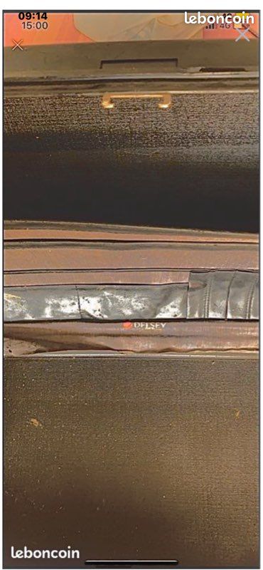 Valise Delsey noire pour outils avec code sécurité (image 3)