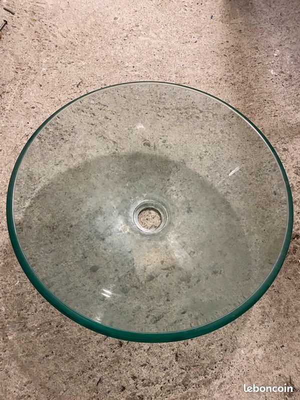 Petite vasque en verre (image 1)