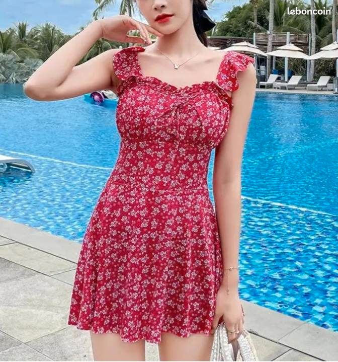 Neuf lot de 2 maillot de bain - style robe (image 7)