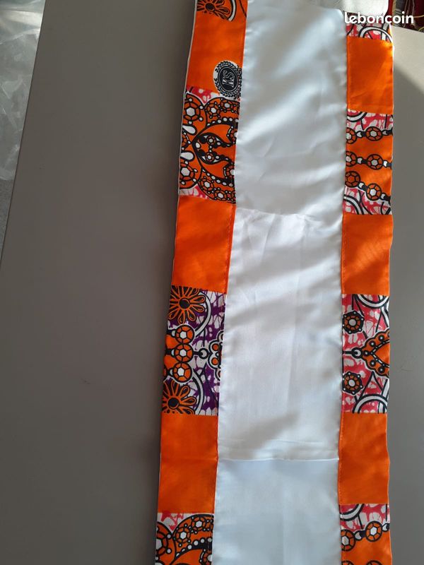 Élégantes pièces Sets de table en tissu africain (image 2)