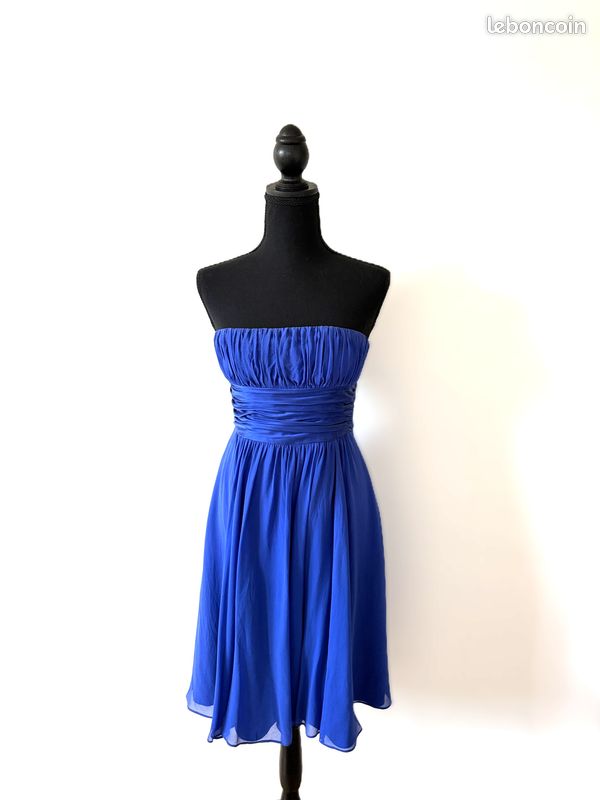 Robe bustier en soie (image 2)