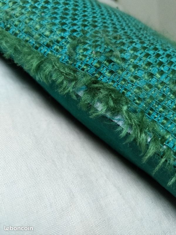 Chute Tissus pour DIY vert émeraude (image 5)