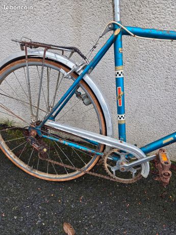 Garde-Chaîne Vélo Route Vintage – Aluminium Français – Occasion