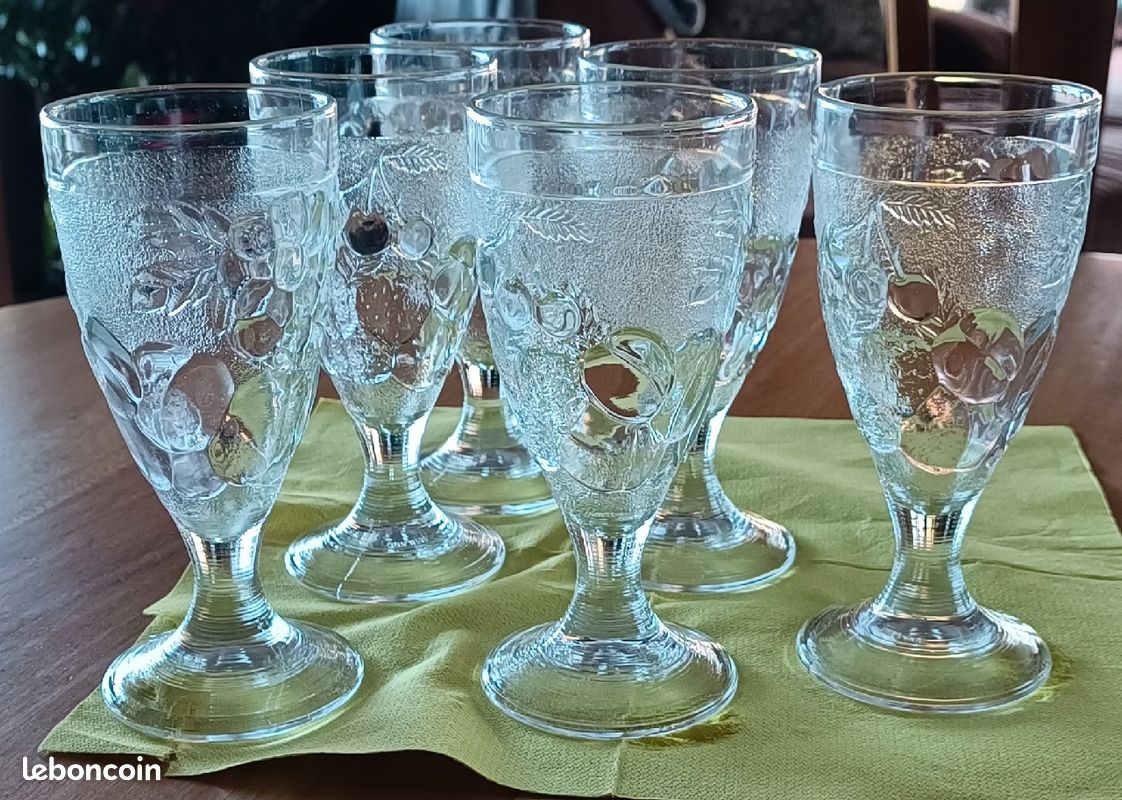 Lot de 6 Verres à Dessert ou autre (image 1)
