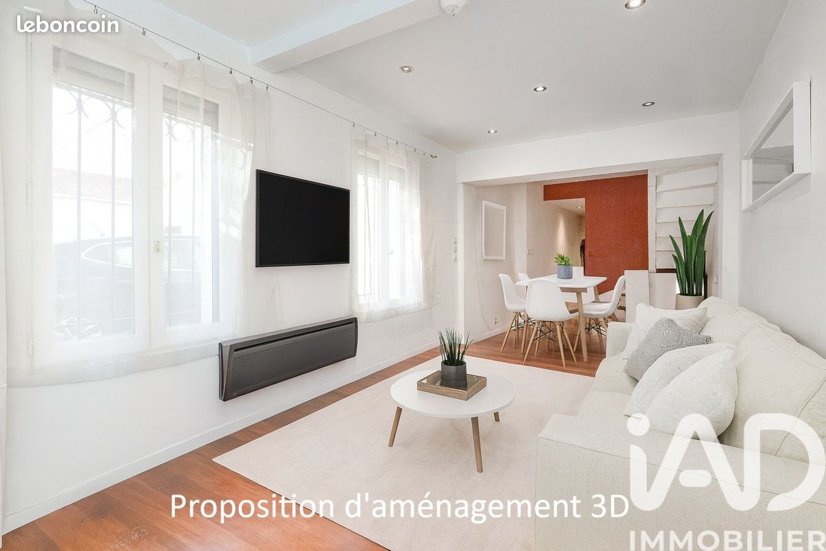 Maison 3 pièces 57 m² · à Saint-Maur-des-Fossés · 57 m² · 305 000 €