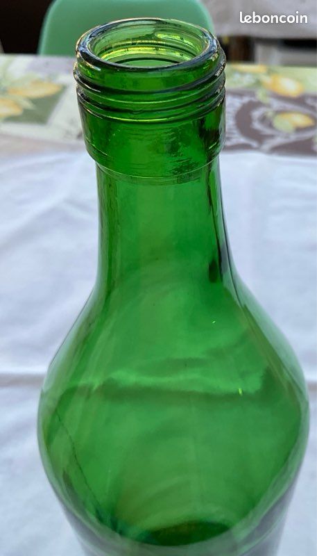 Bouteille en verre carrée 75 cl