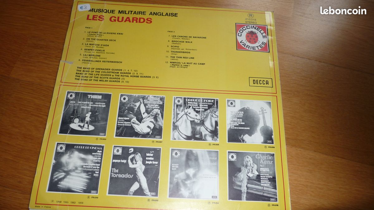 Vinyle musique militaire anglaise N°2 (image 2)