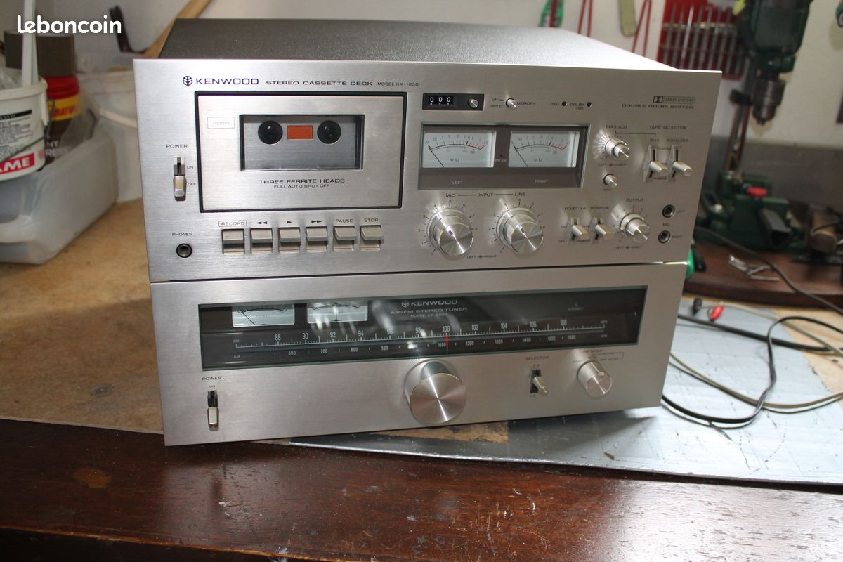 Lecteur K7 Kenwood KX-700 révisé 1973 - FR Lecteur K7 Kenwood KX-700 révisé 1973 - FR