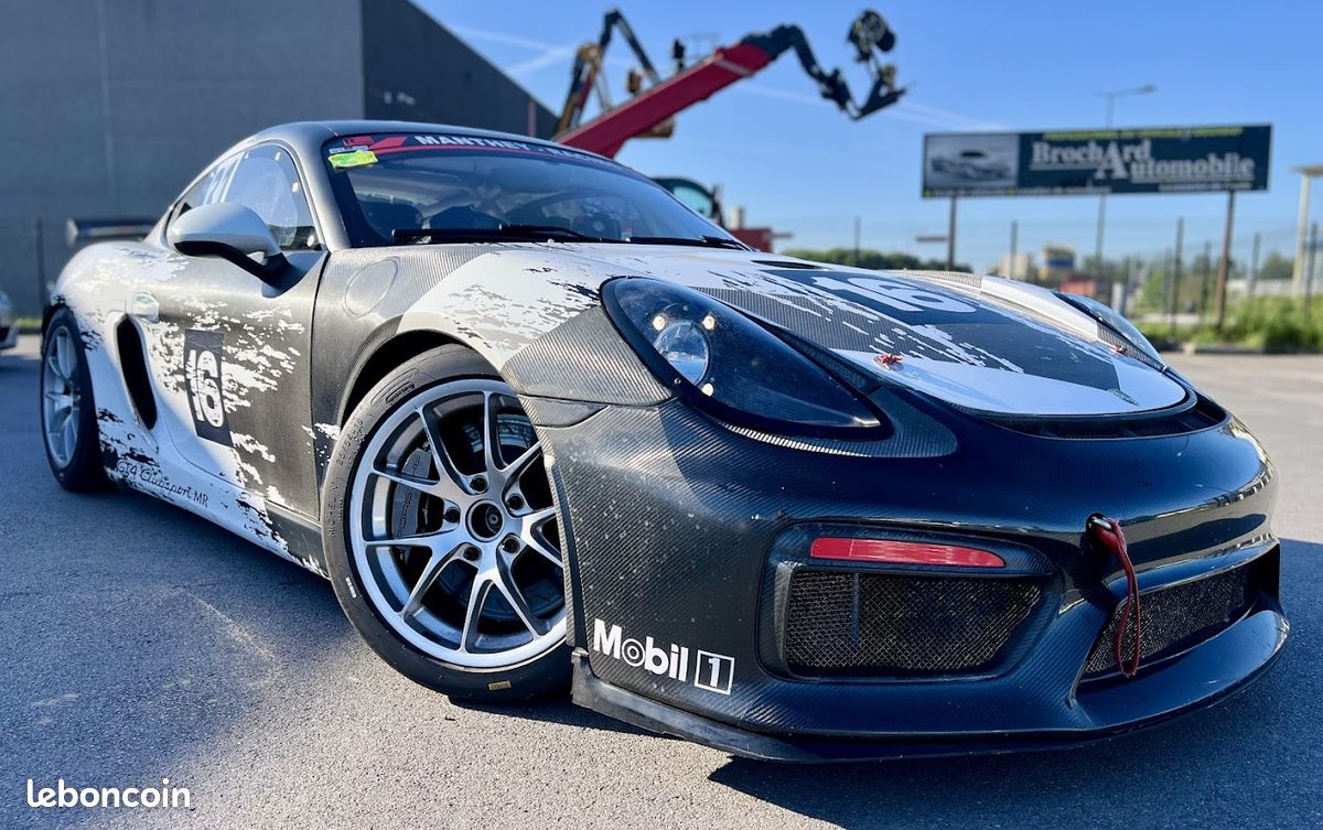 Porsche Cayman GT4 Clubsport Manthey Racing / Flat 6 3.8l 384 CH PDK 6 / Full Carbone / SRO / Préparation complète (image 9)
