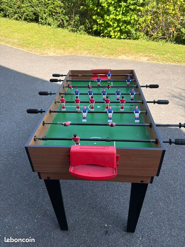 Table Multi-Jeux 5 en 1 – Baby-foot, Billard, Ping-Pong, Hockey & Shuffleboard (image 3)