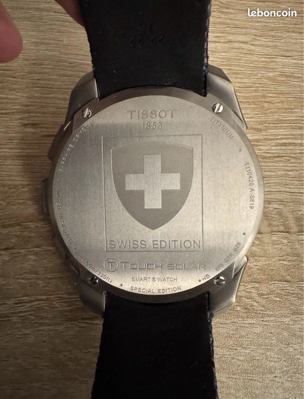 Montre Tissot T-Touch Expert Solar / Swiss Edition / T1104204605100 (image 4)